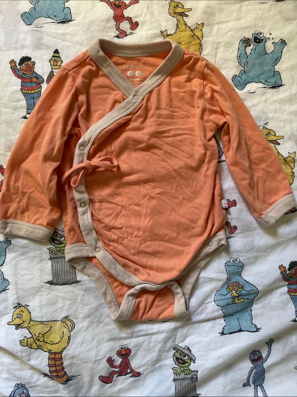Baby Soy Soft Peach Kimono Outfit
